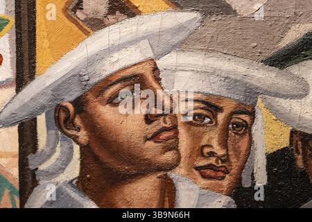 Maruja Mallo, die Messe (La verbena), 1927, Öl auf Leinwand, museo nacional Centro de arte Reina Sofia, Madrid Stockfoto