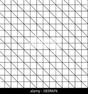 Dünne schwarze Diagonale Linien auf weißem Hintergrund. Abstraktes Muster mit diagonalen Linien. Vektorabbildung. Design für Verpackung, Kosmetik, Textil, Stock Vektor