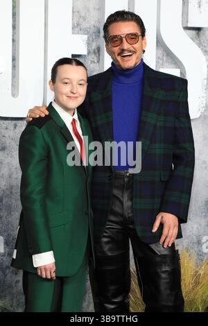 The Last of US Staffel 2 Premiere im TCL Chinese Theater am 24. März 2025 in Los Angeles, KALIFORNIEN mit: Bella Ramsey, Pedro Pascal Where: Los Angeles, Kalifornien, USA Wann: 26. März 2025 Credit: Nicky Nelson/WENN Stockfoto