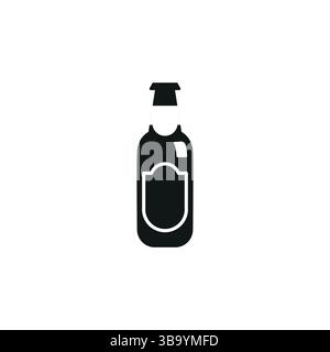 Bier Flasche Symbol Stock Vektor