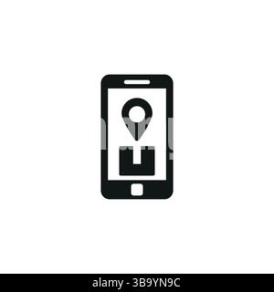 Symbol „Lieferverfolgung“ Stock Vektor