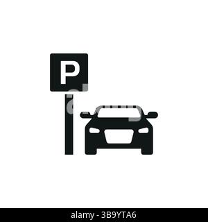 Parksymbol Stock Vektor