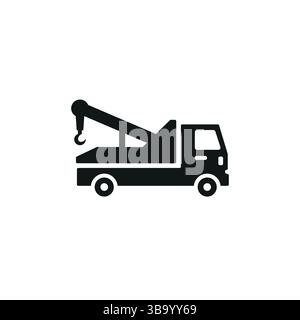 Abschleppwagen Symbol Stock Vektor