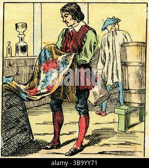 Christophe Philippe Oberkampf 1738-1815 Stockfoto