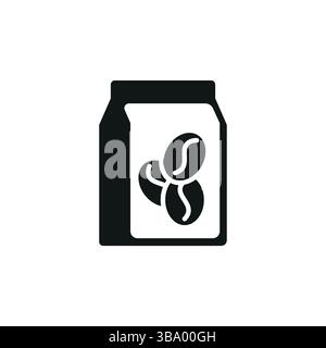 Symbol Kaffeebeutel Stock Vektor