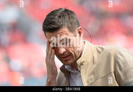 Leverkusen, Deutschland. Mai 2025. Sebastian KEHL (DO, Sportdirektor) Fußball 1. Bundesliga, 33. Spieltag, Bayer 04 Leverkusen (LEV) - Borussia Dortmund (DO), am 11. Mai 2025, in Leverkusen, Deutschland. #DFL-Vorschriften verbieten die Verwendung von Fotos als Bildsequenzen und/oder Quasi-Video # Credit: dpa/Alamy Live News Stockfoto