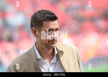 Leverkusen, Deutschland. Mai 2025. Sebastian KEHL (DO, Sportdirektor) Fußball 1. Bundesliga, 33. Spieltag, Bayer 04 Leverkusen (LEV) - Borussia Dortmund (DO), am 11. Mai 2025, in Leverkusen, Deutschland. #DFL-Vorschriften verbieten die Verwendung von Fotos als Bildsequenzen und/oder Quasi-Video # Credit: dpa/Alamy Live News Stockfoto