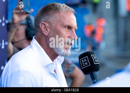 Genk, Belgien. Mai 2025. GENK, BELGIEN - 11. MAI: Trainer Thorsten Fink von KRC Genk während des Jupiler Pro League Championship Play offs Spiels zwischen KRC Genk und Club Brugge KV in der Cegeka Arena am 11. Mai 2025 in Genk, Belgien. (Foto von Joris Verwijst/Orange Pictures) Credit: Orange Pics BV/Alamy Live News Stockfoto