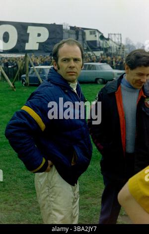 Peter Gethin bei der Rothmans - Daily Express Spring Trophy 1971 im Oulton Park. Stockfoto