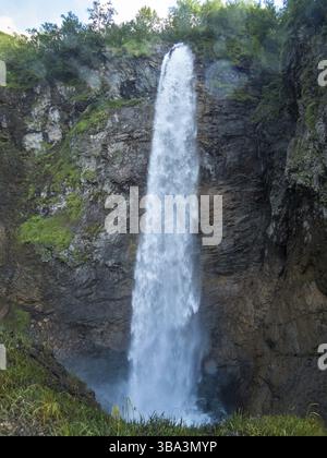 Fantastische Panoramawanderung vom Nebelhorn entlang des Laufbacher Eck über Schneck, Hofats und Oytal Stockfoto