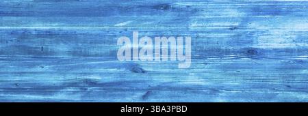 Blaue Holzstruktur, heller abstrakter Holzhintergrund Stockfoto