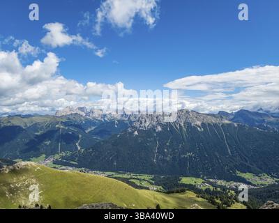 Klettersteig Rotwand und Masare im Rosengarten in den Dolomiten, Südtirol, Italien, Europa Stockfoto