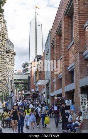 Coltejer Building, Medellin, Kolumbien, Südamerika Stockfoto