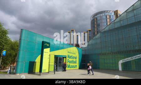 National Football Museum Manchester UK. Stockfoto