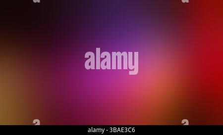 Hintergrund mit verschwommenen Farben, Hintergrund für Cover, Web, Präsentation, Leerraum für Text. Hellorangefarbener roter Verlaufshintergrund mit Stockfoto