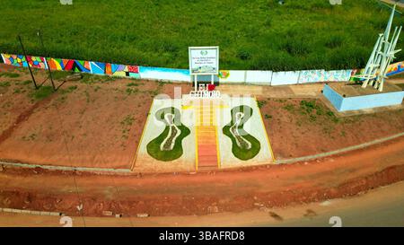 Chimoio Manica Mosambik Stockfoto