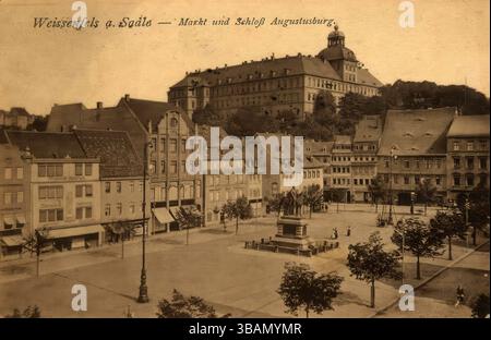 Historische Ansichtskarte, Bilderpostkarte, digital verbesserte Wiedergabe eines Originals aus der Zeit um 1900, Bilderpostkarte Stockfoto
