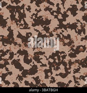 Abstrakte Grunge mit Blumenmuster in Camouflage Stock Vektor