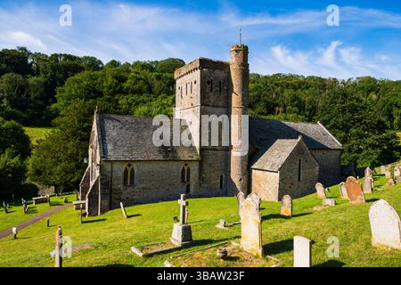 St. Winifred's Church, Branscombe, Devon, England Stockfoto