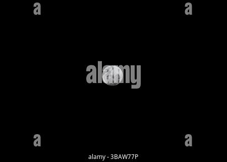 Spektakuläre und erstklassige Fotos des Vollmondes Stockfoto