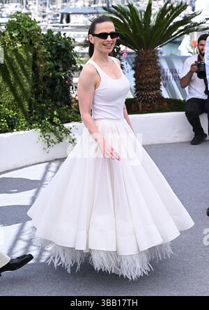 Cannes, Frankreich. Mai 2025. Hayley Atwell besuchte das Fotogespräch Mission Impossible, The Final Reckoning, Teil des 78. Filmfestivals in Cannes, Palais des Festivals. Quelle: Doug Peters/EMPICS/Alamy Live News Stockfoto