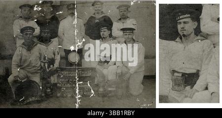 Karl Artelt war ein revolutionärer Marxist und einer der Gründer der Kommunistischen Partei Deutschlands. Er war einer der Hauptführer der Kieler Meuterei. Die Kieler Meuterei war ein Aufstand der Seeleute der Deutschen Hochseeflotte. Die Meuterei brach am 3. November 1918 aus, als sich einige der Schiffsbesatzungen weigerten, von Wilhelmshaven aus in den letzten Kampf gegen die britische Grand Fleet zu segeln. Die Meuter, die die geplante Schlacht als vergebliche „Todesreise“ sahen, übernahmen Kiel mit Arbeits- und Soldatenräten und halfen dann, sie in ganz Deutschland zu verbreiten. Dies war der Beginn der deutschen Revolution. Stockfoto