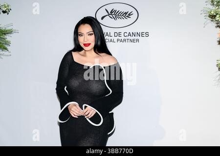 Cannes, Frankreich. Mai 2025. CANNES – 14. MAI: Stephanie Valentine nimmt an den „Frauen des Wortes Dinner“ von L’OREAL PARIS während der 78. Ausgabe der Filmfestspiele von Cannes am 14. Mai 2025 in Cannes Teil. (Foto: Lyvans Boolaky/ÙPtertainment/SIPA USA) Credit: SIPA USA/Alamy Live News Stockfoto