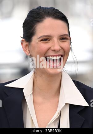 Cannes, Frankreich. Mai 2025. Josephine Japy nimmt am Fotogespräch der Wonderers Teil, Teil des 78. Filmfestivals von Cannes, Palais des Festivals. Quelle: Doug Peters/EMPICS/Alamy Live News Stockfoto