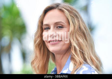 Cannes, Frankreich. Mai 2025. Cecile de France nahm am 15. Mai 2025 im Rahmen des 78. Filmfestivals in Cannes Teil. Foto: Aurore Marechal/ABACAPRESS.COM Credit: Abaca Press/Alamy Live News Stockfoto