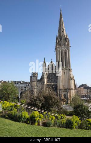 Eglise Saint-Pierre de Caen, Caen, Normandie, Frankreich, Europa Stockfoto