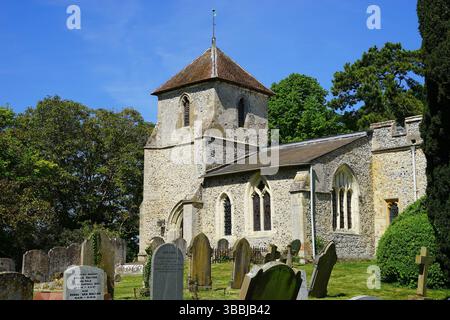 Kirche der Heiligen Maria der Jungfrau, Clothall Stockfoto