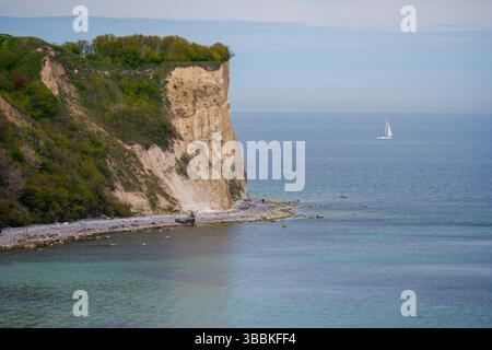 Kap Arkona Klippen und Küste, Insel Rügen, Deutschland. Stockfoto
