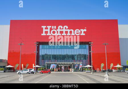 Möbel Höffner, Sachsendamm, Schöneberg, Berlin, Deutschland Stockfoto