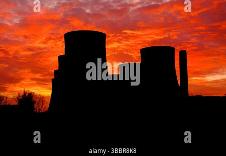 Klimawandel, konzeptionelle Darstellung. Stockfoto