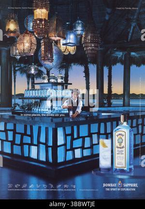 Vintage-Playboy-Magazin, August 2008, Anzeige, USA Stockfoto