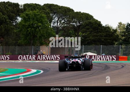 Imola, Italie. Mai 2025. Während der Formel 1 AWS Gran Premio del Made in Italy e Dell'Emilia-Romagna 2025, Emilia Romagna Grand Prix 2025, 7. Runde der FIA Formel-1-Weltmeisterschaft 2025 vom 16. Bis 18. Mai 2025 auf dem Autodromo Internazionale Enzo e Dino Ferrari in Imola, Italien - Foto Javier Jimenez/DPPI Credit: DPPI Media/Alamy Live News Stockfoto