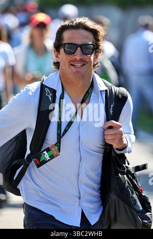 Imola, Italien. Mai 2025. Roberto Mehri (ESP). 18.05.2025. Formel-1-Weltmeisterschaft, Rd 7, Emilia Romagna Grand Prix, Imola, Italien, Renntag. Quelle: James Moy/Alamy Live News Stockfoto