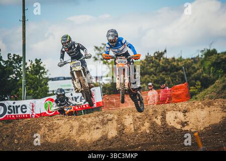 Motocross Landesmeisterschaft in Österreich (Mai 2025) Stockfoto