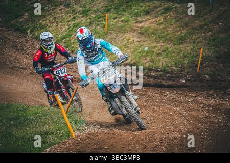 Motocross Landesmeisterschaft in Österreich (Mai 2025) Stockfoto