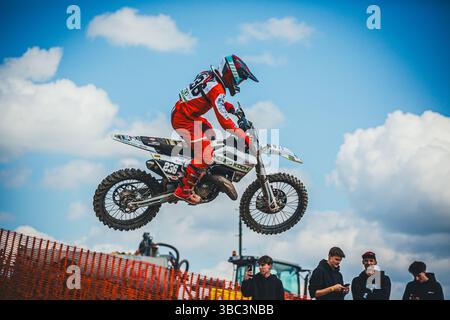 Motocross Landesmeisterschaft in Österreich (Mai 2025) Stockfoto