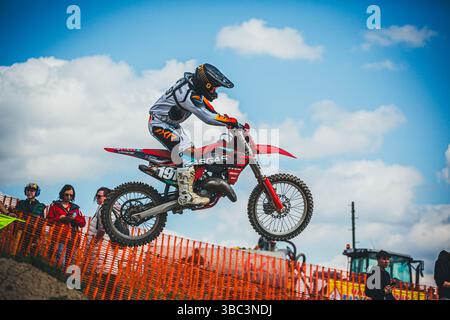 Motocross Landesmeisterschaft in Österreich (Mai 2025) Stockfoto