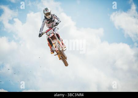Motocross Landesmeisterschaft in Österreich (Mai 2025) Stockfoto