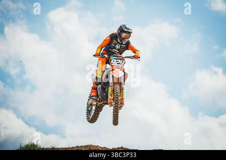 Motocross Landesmeisterschaft in Österreich (Mai 2025) Stockfoto