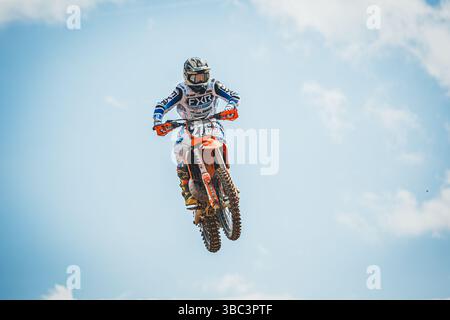 Motocross Landesmeisterschaft in Österreich (Mai 2025) Stockfoto