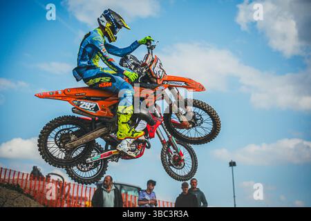 Motocross Landesmeisterschaft in Österreich (Mai 2025) Stockfoto