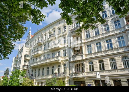 Altbauten, Planufer, Kreuzberg, Berlin, Deutschland Stockfoto