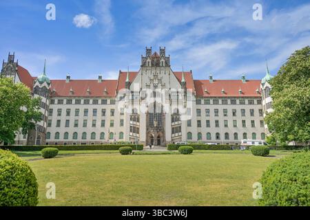 Amtsgericht Wedding Brunnenplatz, Gesundbrunnen, Mitte, Berlin, Deutschland Stockfoto