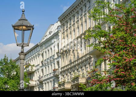 Altbauten, Planufer, Kreuzberg, Berlin, Deutschland Stockfoto