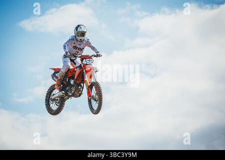 Motocross Landesmeisterschaft in Österreich (Mai 2025) Stockfoto