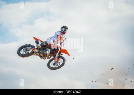 Motocross Landesmeisterschaft in Österreich (Mai 2025) Stockfoto